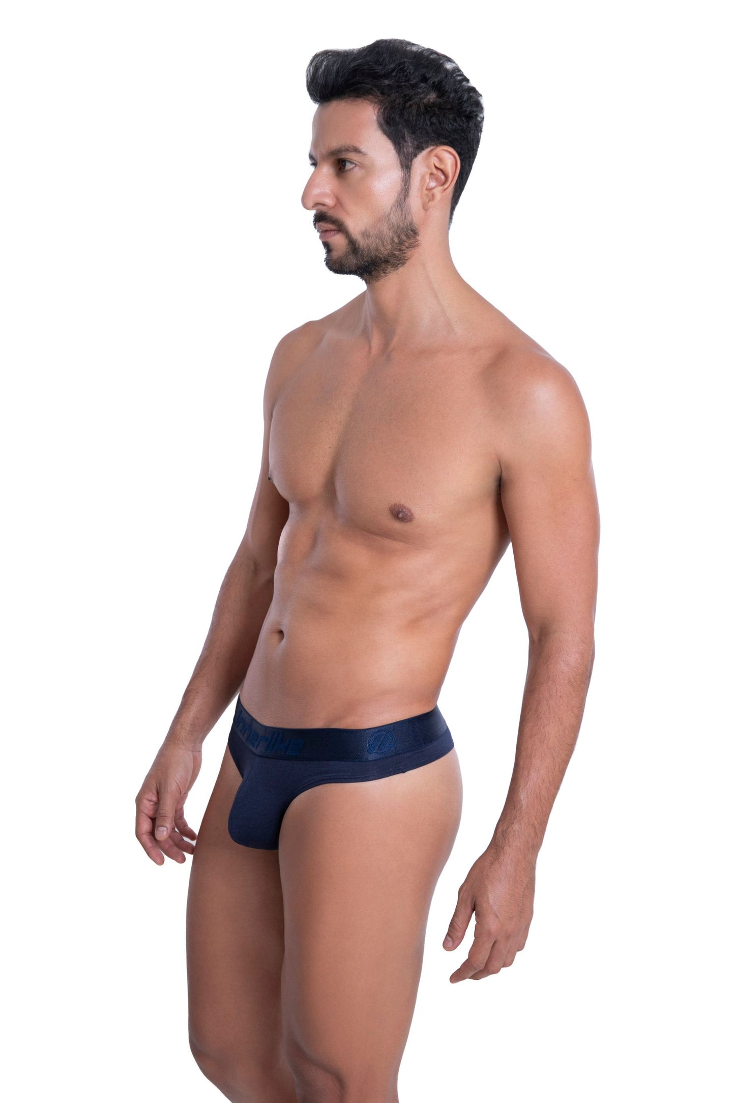 TANGA CLÁSICA ALGODÓN IU3005 - AZUL OSCURO