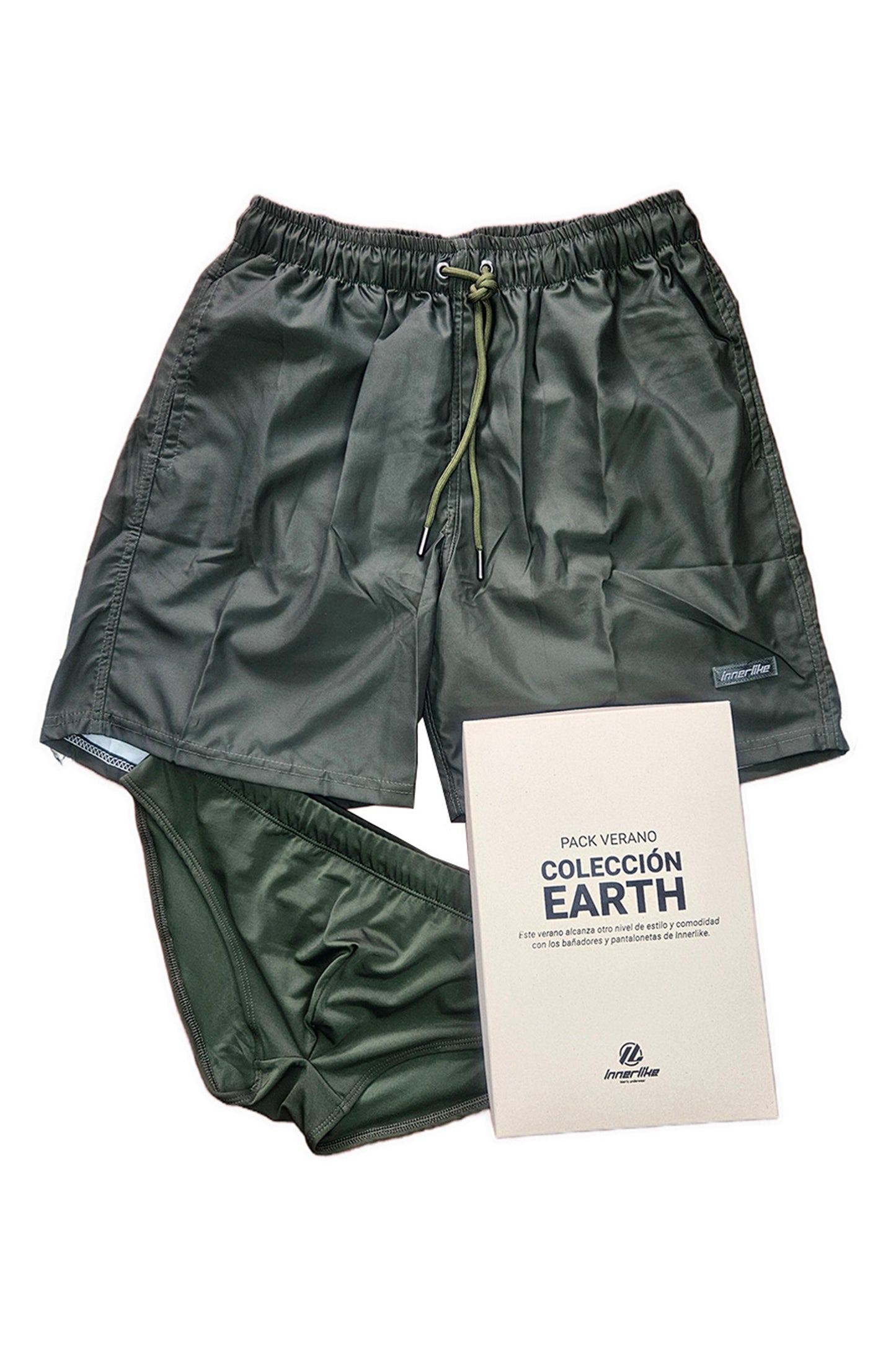 PACK NATURE SWIMWEAR - VERDE - Innerlikeuw