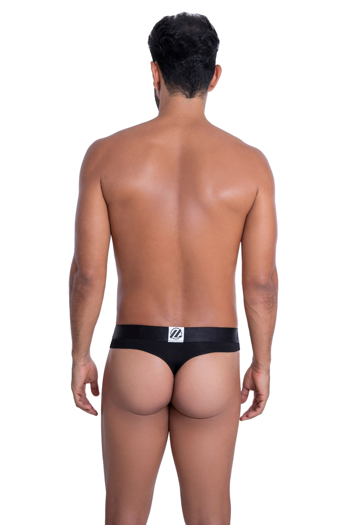 TANGA CLÁSICA ALGODÓN IU3005 - NEGRO