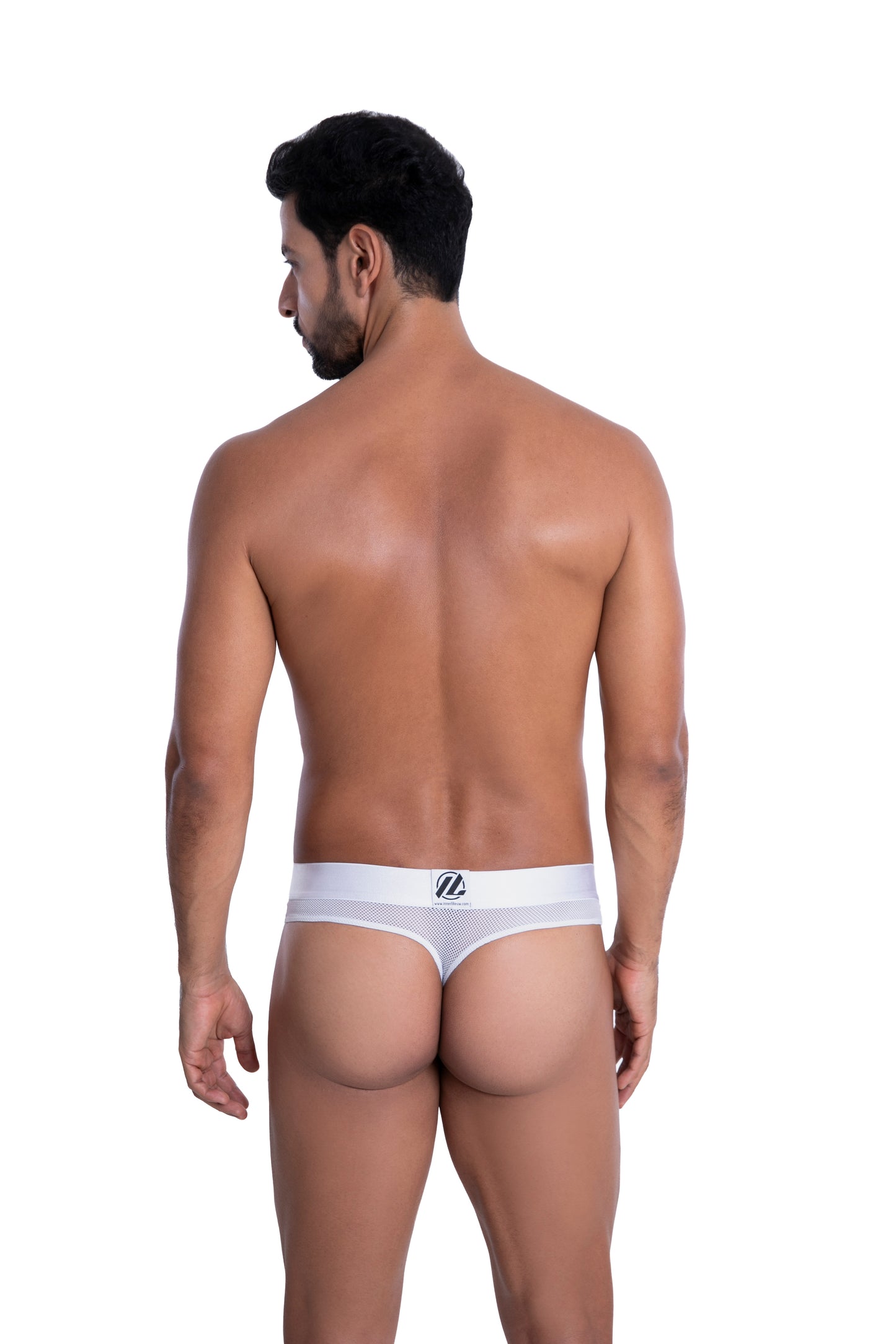 TANGA ATUM IU3007- BLANCO/VERDE AGUA