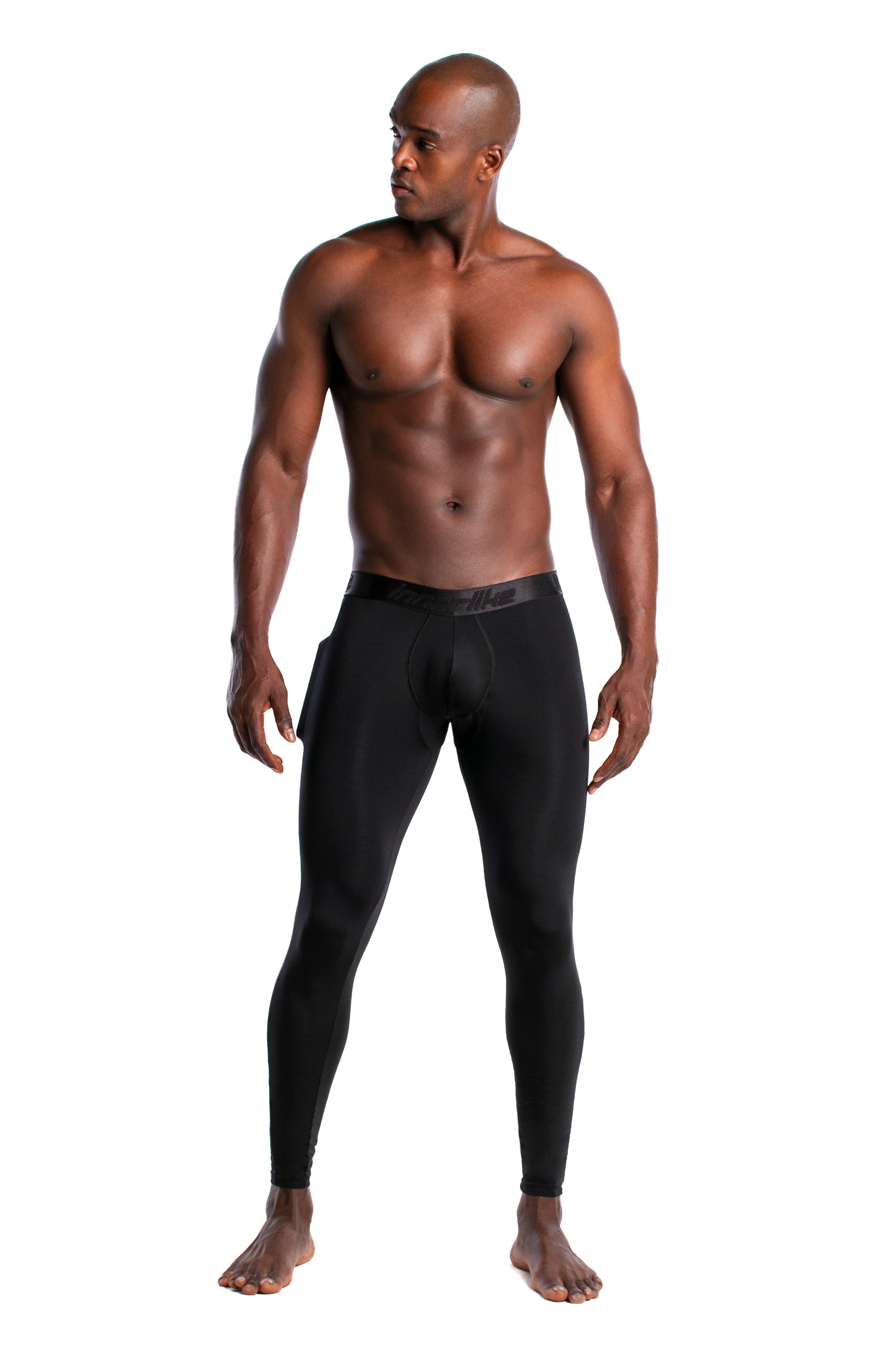 LICRA DEPORTIVA CON BOLSILLO IQ3001 - NEGRO - Innerlikeuw