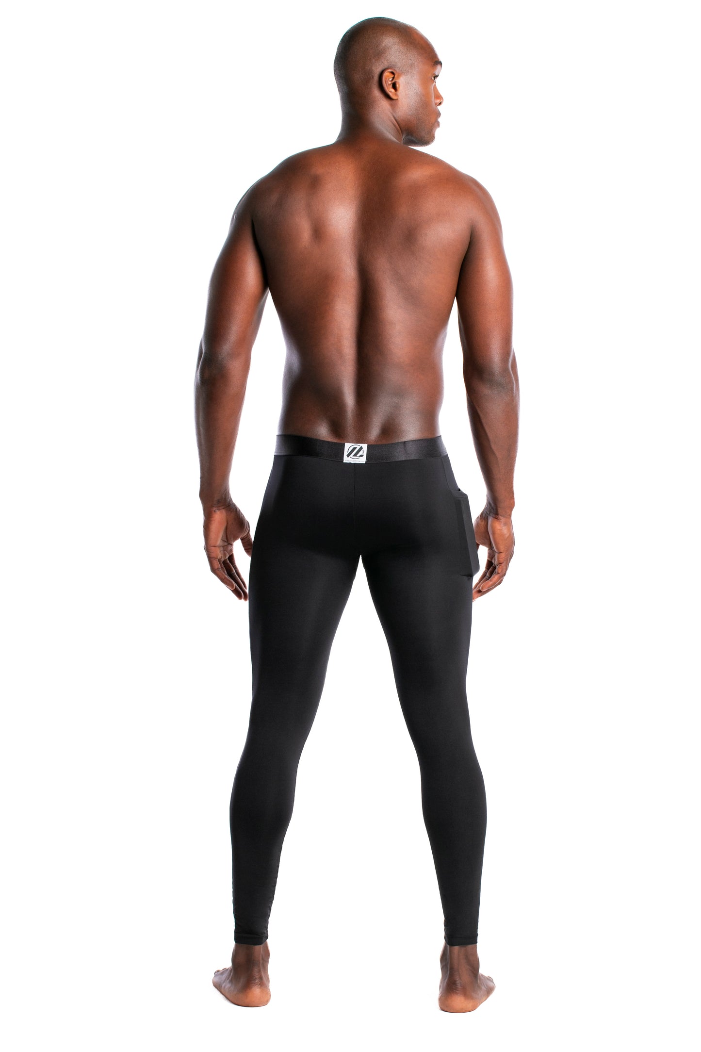 LICRA DEPORTIVA CON BOLSILLO IQ3001 - NEGRO - Innerlikeuw