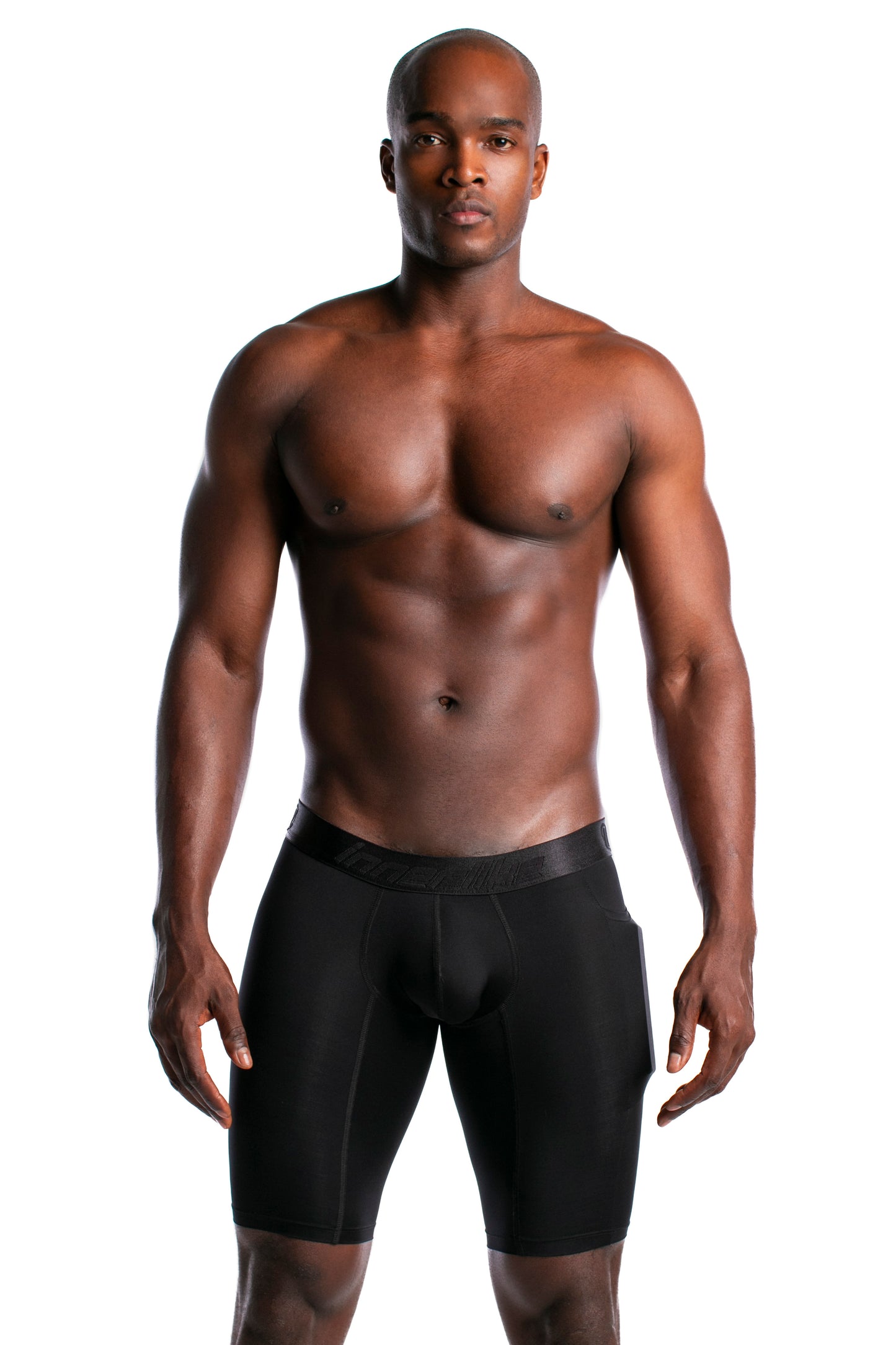 BOXER LARGO CON BOLSILLO IC3004 - NEGRO - Innerlikeuw