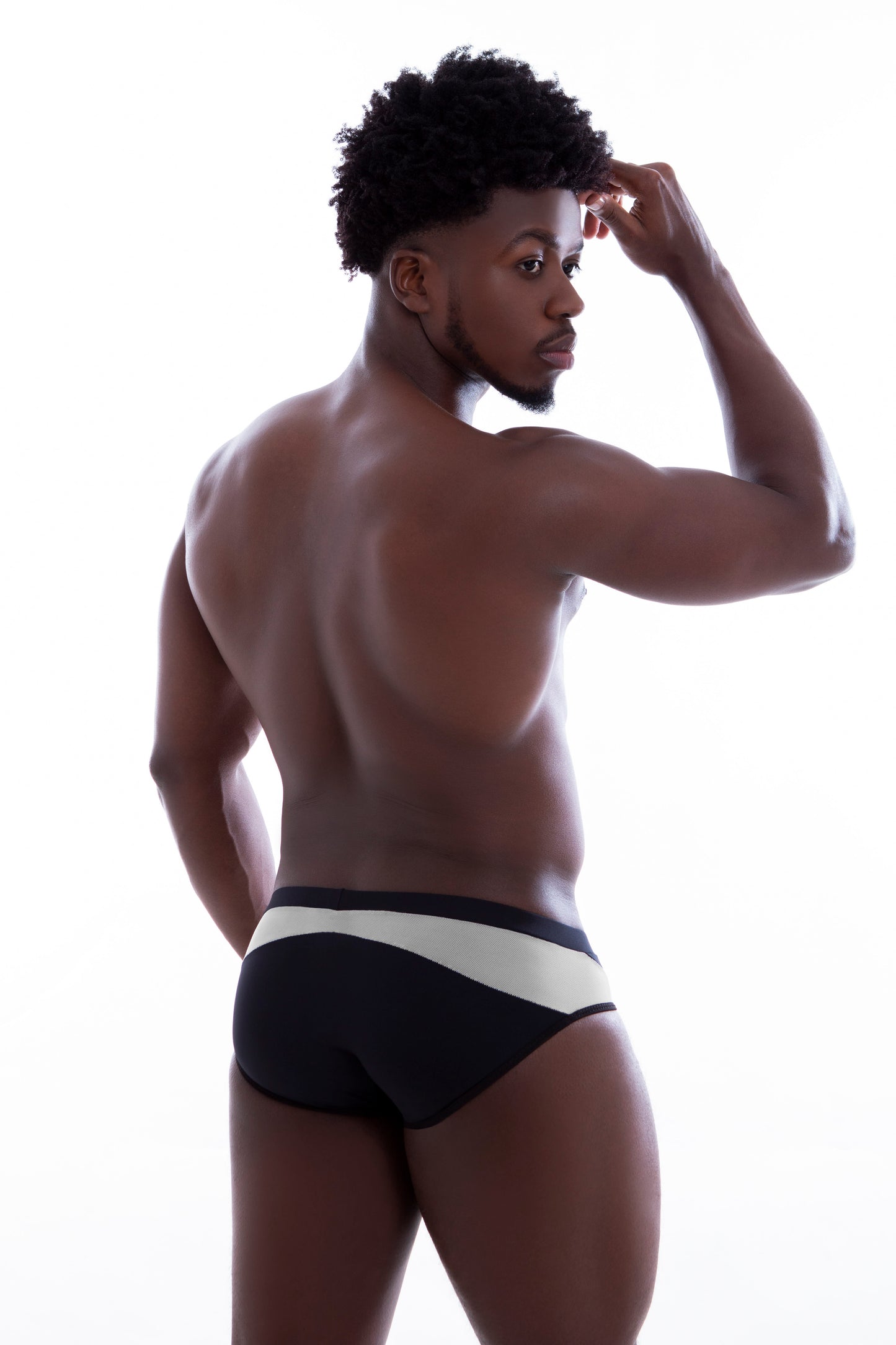 BRIEF CON TRANSPARENCIA ID3003 - NEGRO - Innerlikeuw