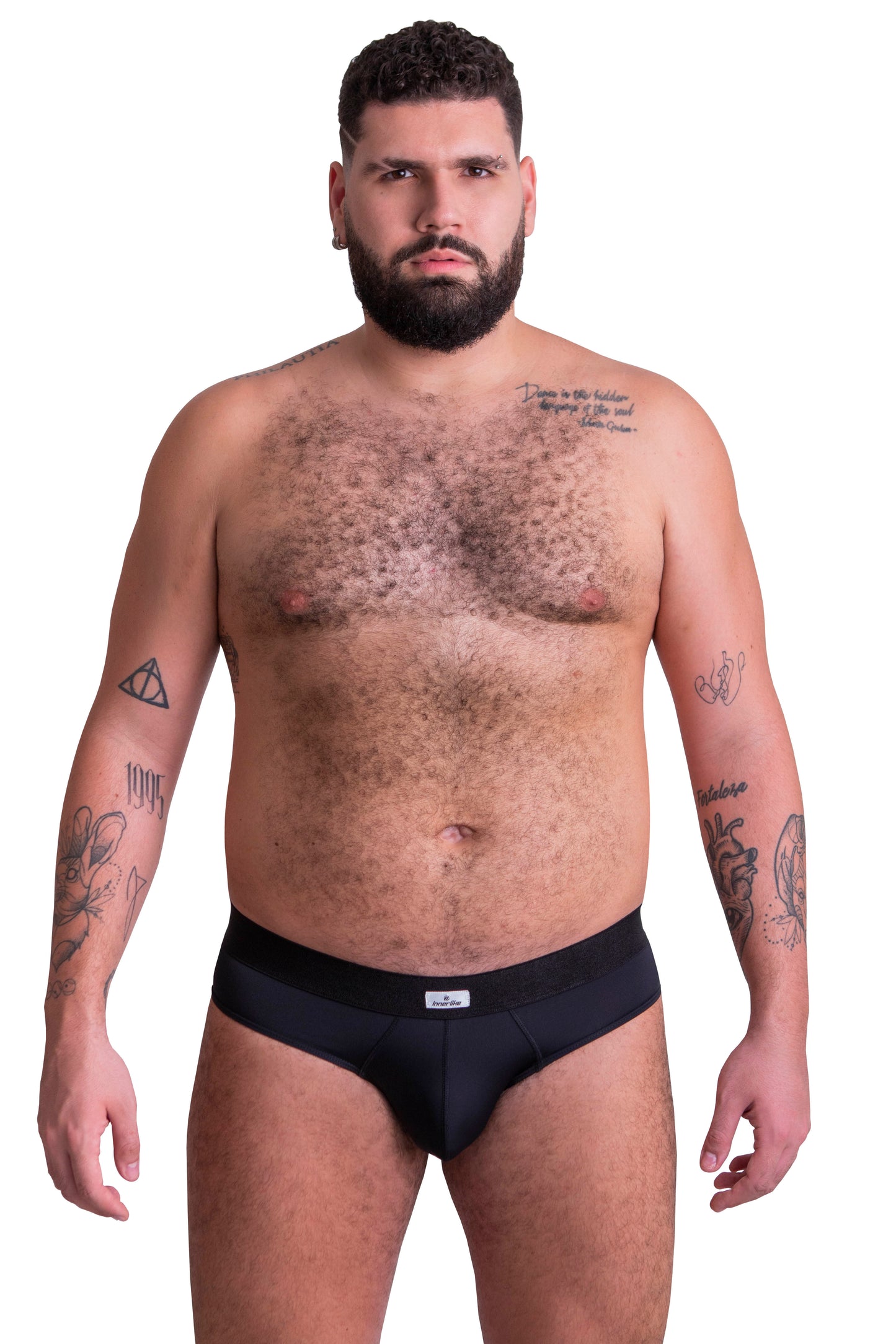BRIEF CLÁSICO ID3001 - NEGRO - Innerlikeuw