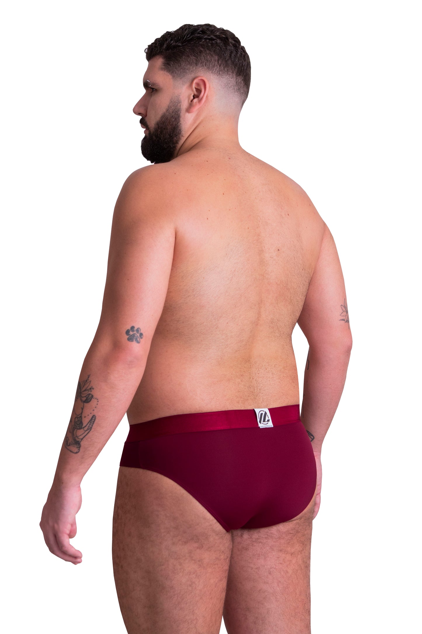 BRIEF CLÁSICO ID3001 - VINOTINTO - Innerlikeuw