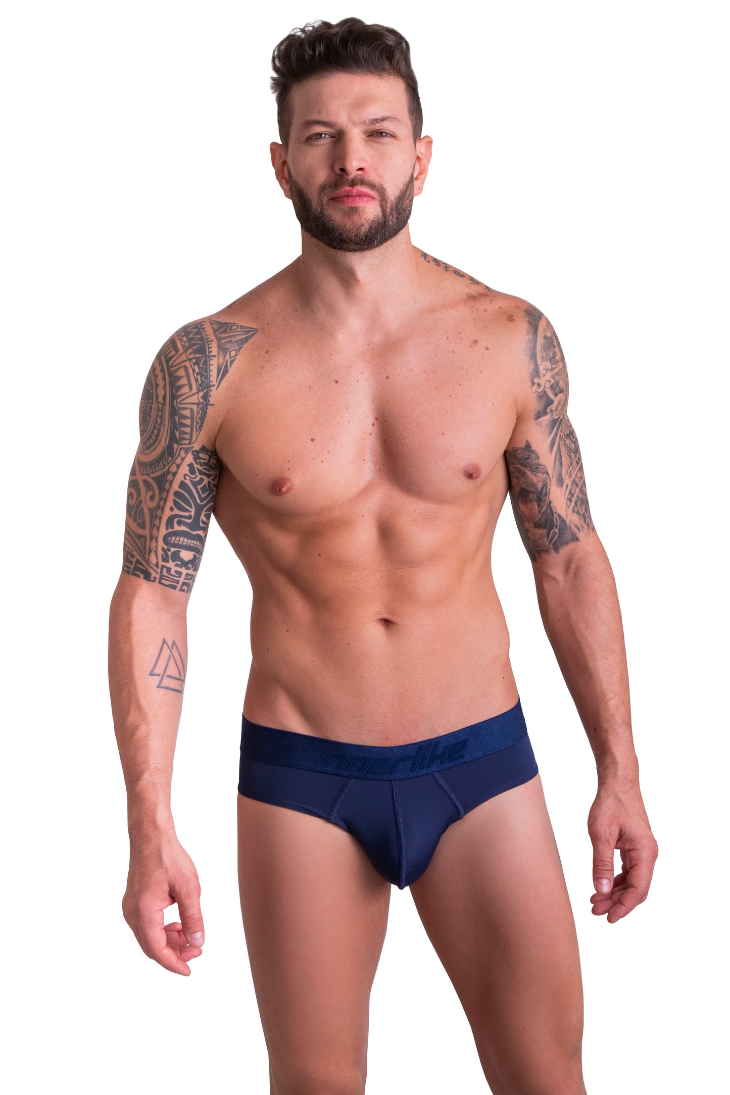 BRIEF CLÁSICO ID3001 - AZUL NAVY - Innerlikeuw