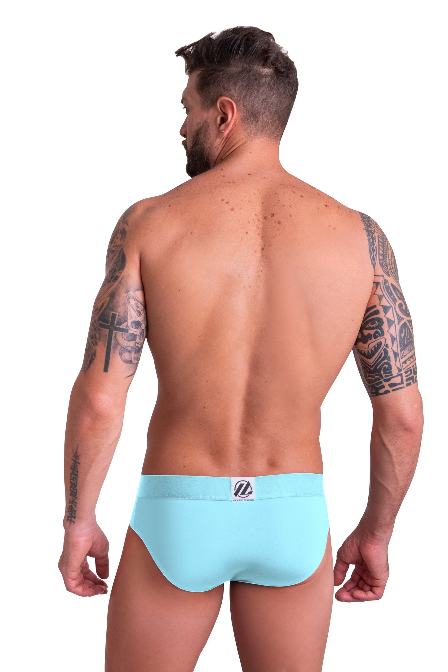 BRIEF CLÁSICO ID3001 - VERDE AGUA - Innerlikeuw