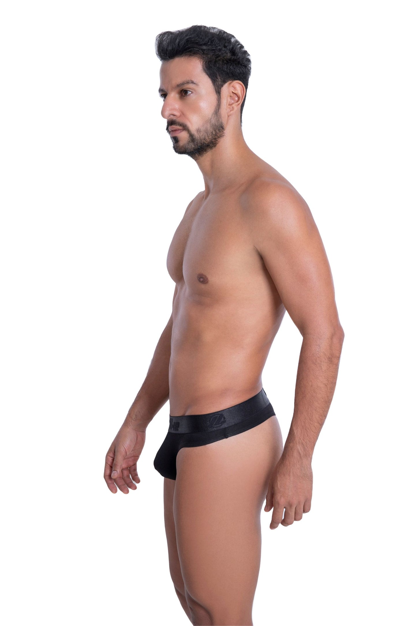 TANGA CLÁSICA ALGODÓN IU3005 - NEGRO