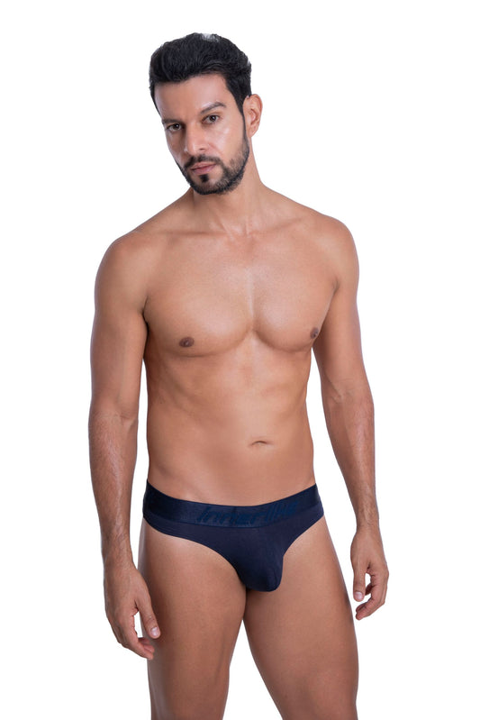 TANGA CLÁSICA ALGODÓN IU3005 - AZUL OSCURO