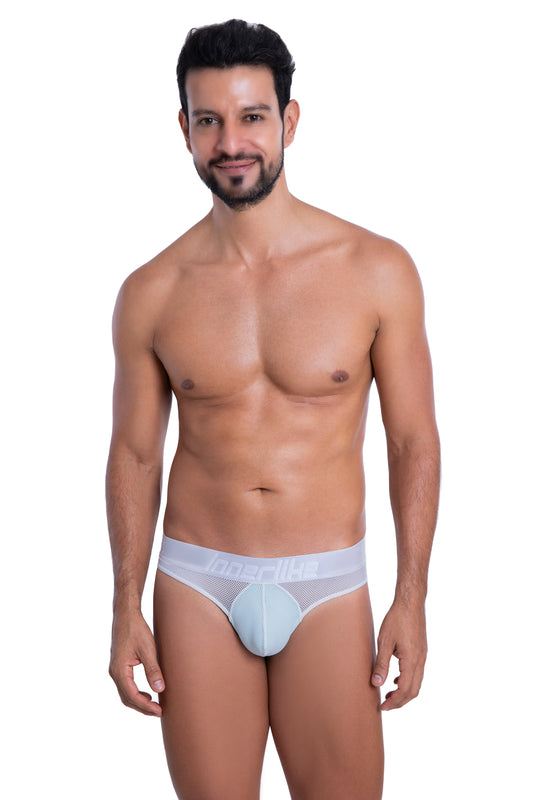 TANGA ATUM IU3007- BLANCO/VERDE AGUA