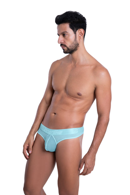 TANGA ATUM IU3007- VERDE AGUA/NEGRO