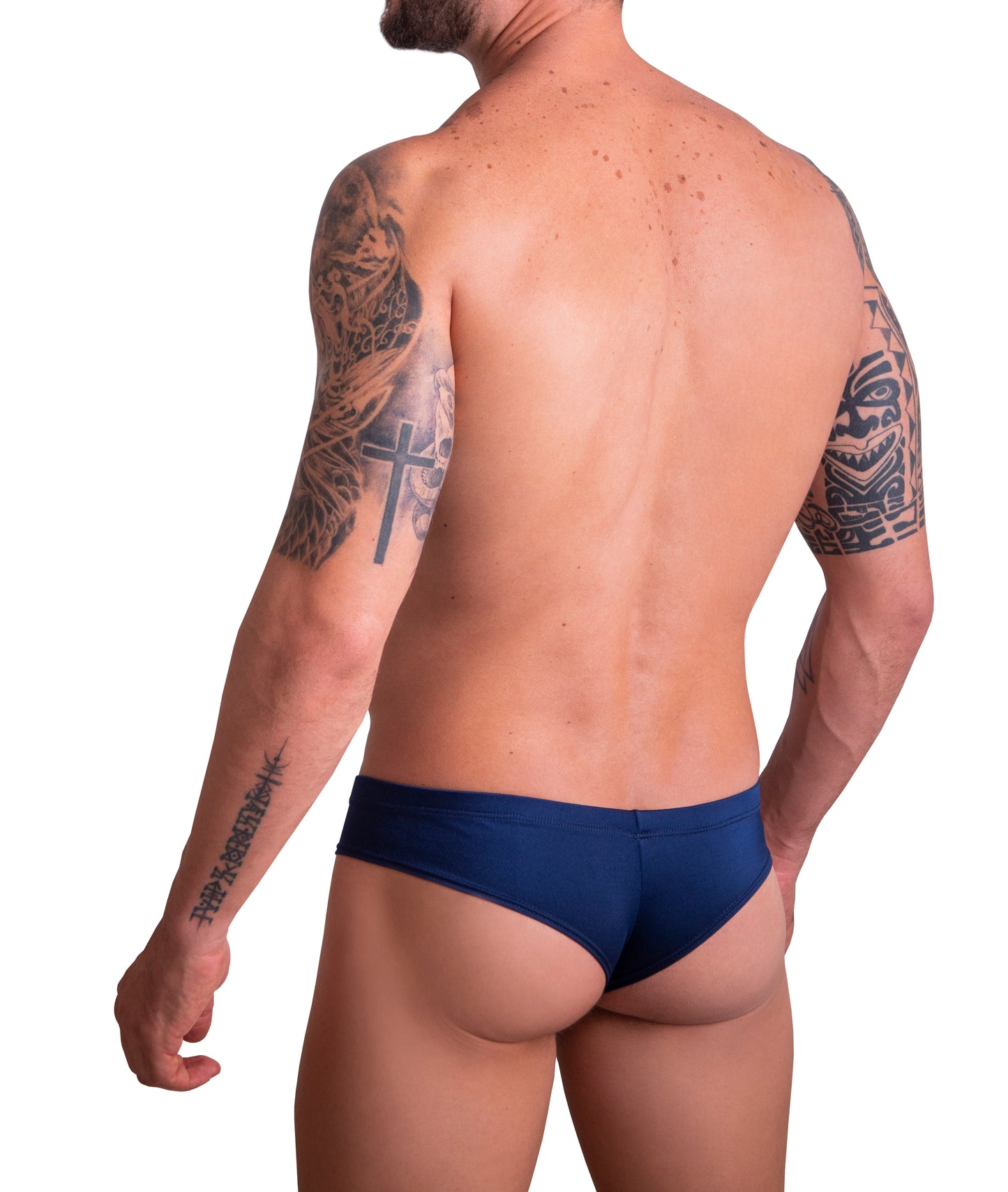 TANGA CACHETERA IU3001 - AZUL NAVY