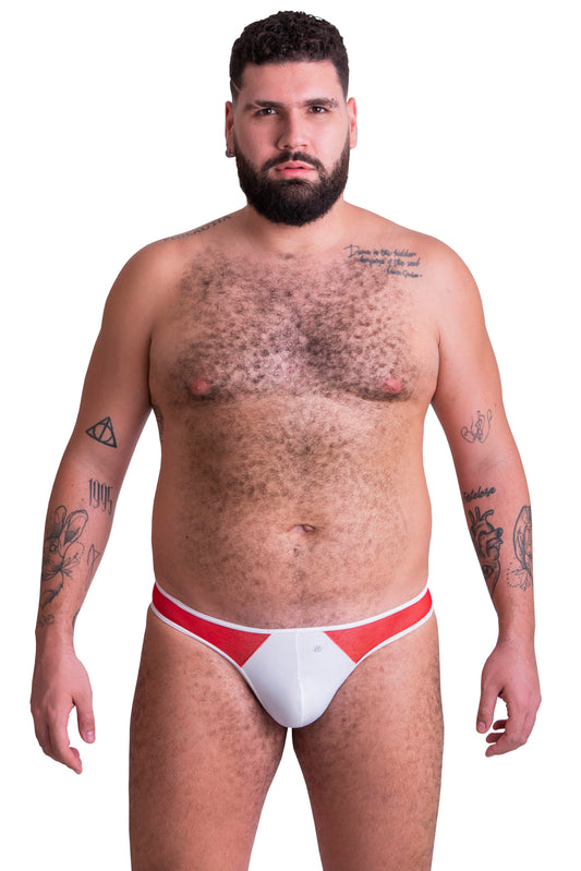 TANGA CON ESCOTE IU3004 - BLANCO - Innerlikeuw